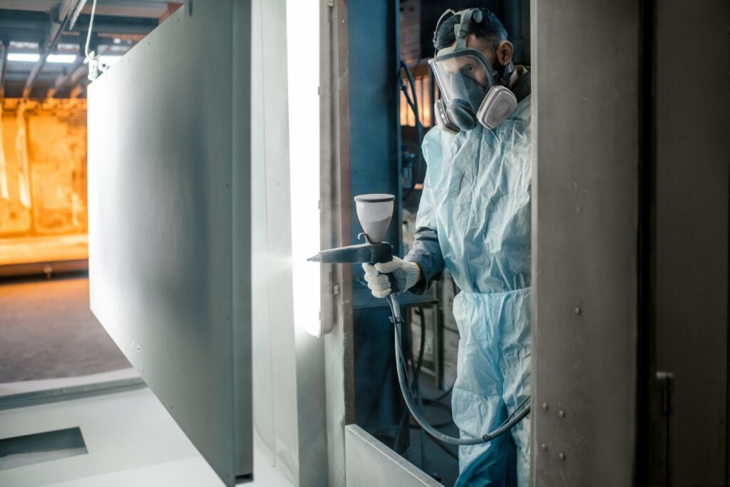 powder-coating-process-of-metal-products